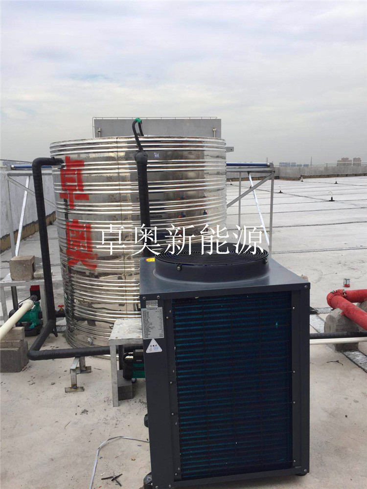 常州馬杭工廠太陽能加空氣能熱水工程